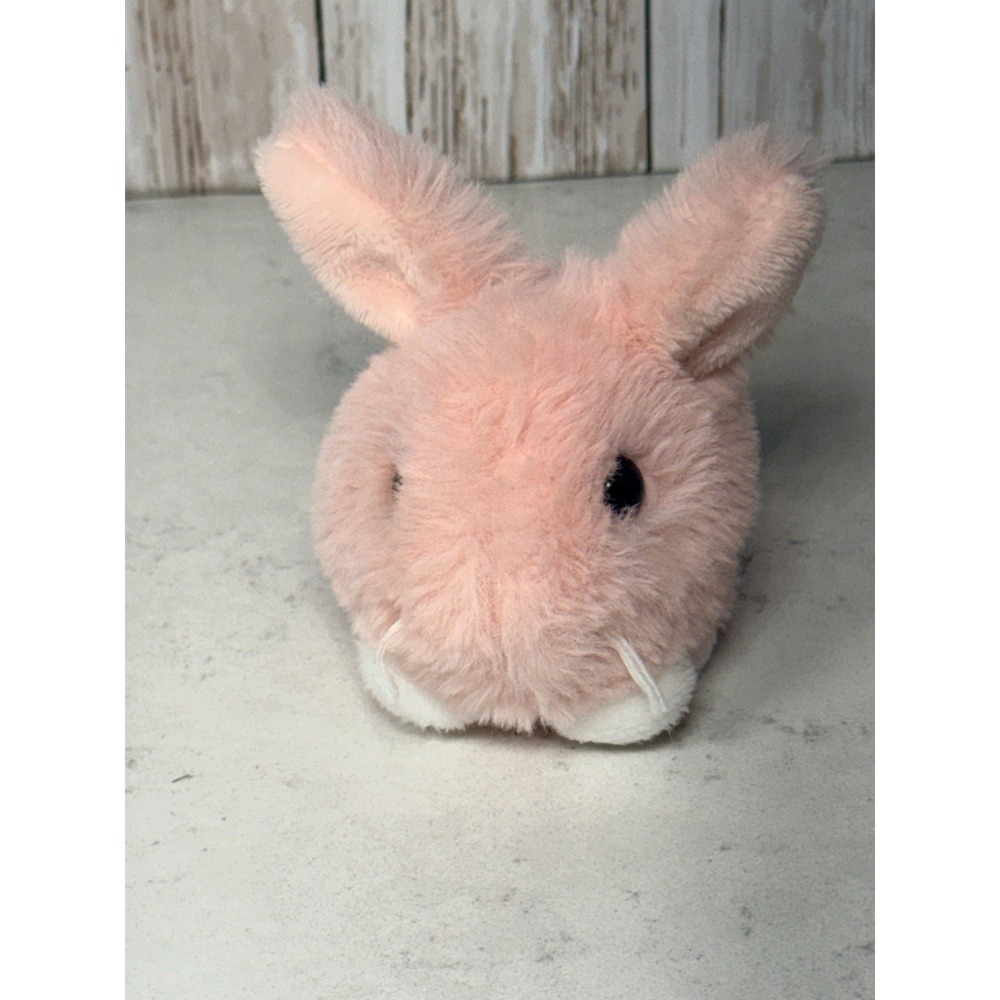 GANZ Li'l Cottonball Bunny Pink Plush 4" Mini Rabbit HE10520 Cute Small Toy
